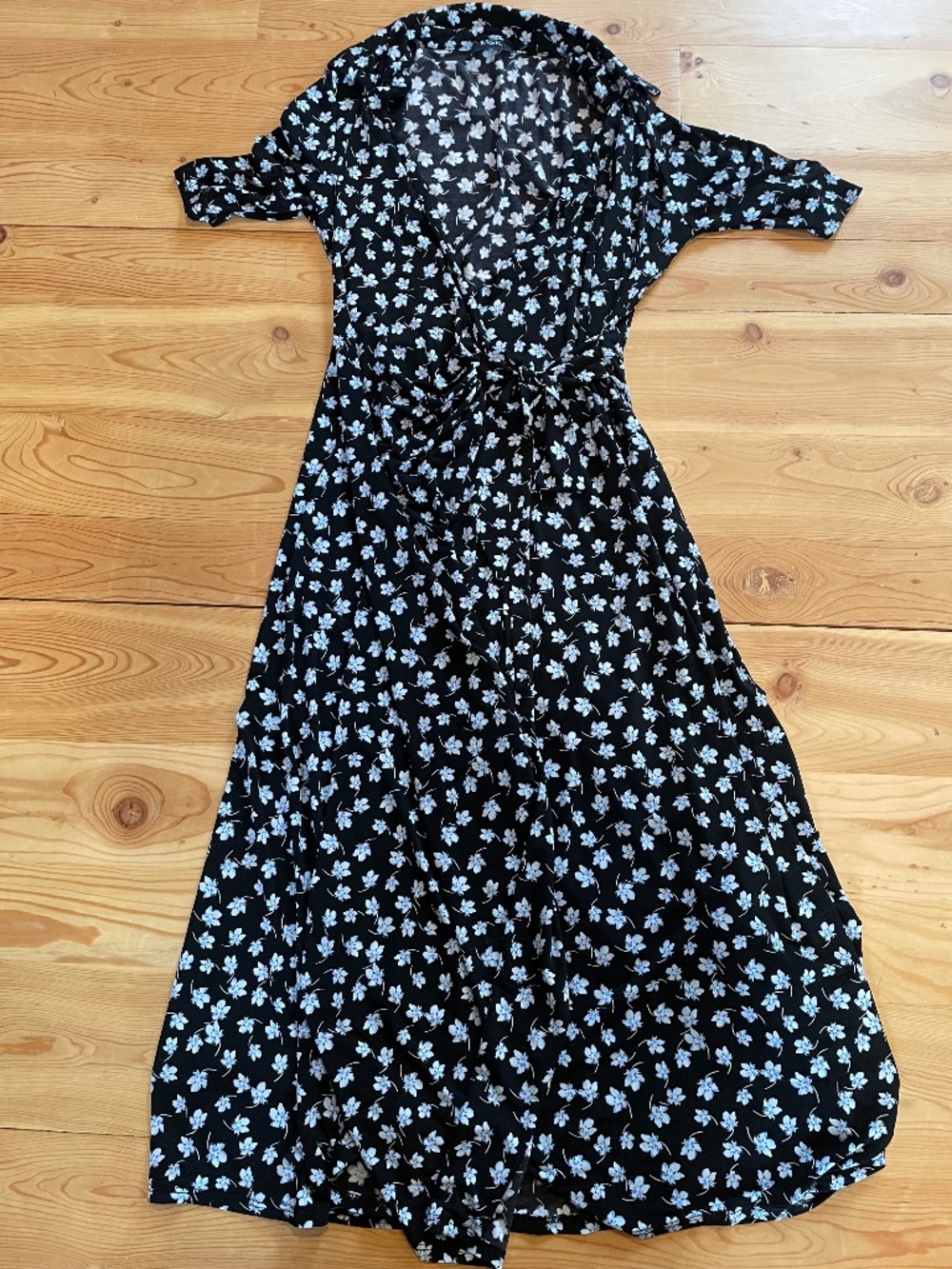 Floral Wrap Dress